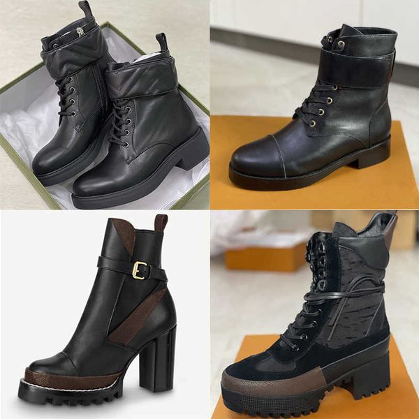 high heeled boots autumn winter coarse heel women shoes desert boot leather zipper letter lace up fashion ladies designer thick heeled heels, Black
high heeled boots autumn winter coarse heel women shoes desert boot leather zipper letter lace up fashion ladies designer thick heeled heels, Black