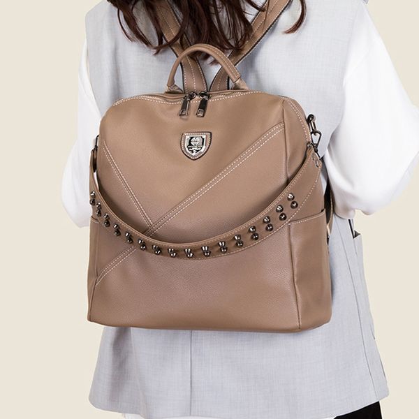 women men backpack style genuine leather fashion casual bags small girl schoolbag business lapbackpack charging bagpack rucksack sport&outdo
women men backpack style genuine leather fashion casual bags small girl schoolbag business lapbackpack charging bagpack rucksack sport&outdo