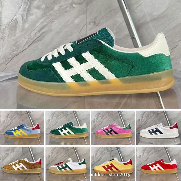 2021 shoes gazelle fashion designer sneakers flats striped luxurys platform green suede silk velvet womens 35-44
2021 shoes gazelle fashion designer sneakers flats striped luxurys platform green suede silk velvet womens 35-44