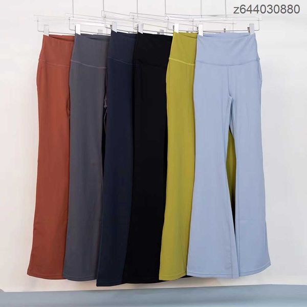2022 yoga outfits pants high waisted womens running yogas pant groove flared spring summer butt lift fitness exercise wear avjs, Black
2022 yoga outfits pants high waisted womens running yogas pant groove flared spring summer butt lift fitness exercise wear avjs, Black