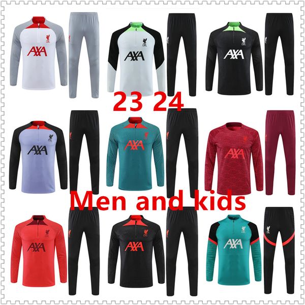 23 24 lvp tracksuit and kids kit long sleeve diogo alexander arnold 2022 2023 men kit training suit set jacket, Gray
23 24 lvp tracksuit and kids kit long sleeve diogo alexander arnold 2022 2023 men kit training suit set jacket, Gray
