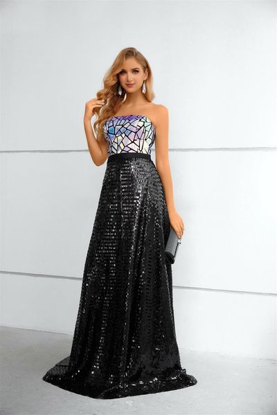 banquet special occasion dresses style high end elegance prom dresses m351094, Black
banquet special occasion dresses style high end elegance prom dresses m351094, Black