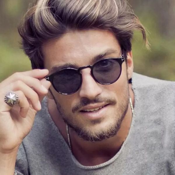 sunglasses classic vintage tom round men retro style brand designer sun glasses male female fashion street tide women, White;black
sunglasses classic vintage tom round men retro style brand designer sun glasses male female fashion street tide women, White;black