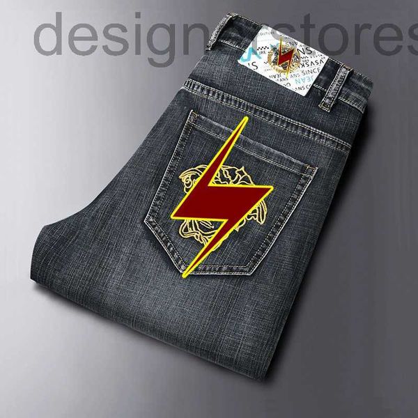 men's jeans designer spring and summer new grey jeans men's casual elastic loose straight pants men 3s37, Blue
men's jeans designer spring and summer new grey jeans men's casual elastic loose straight pants men 3s37, Blue