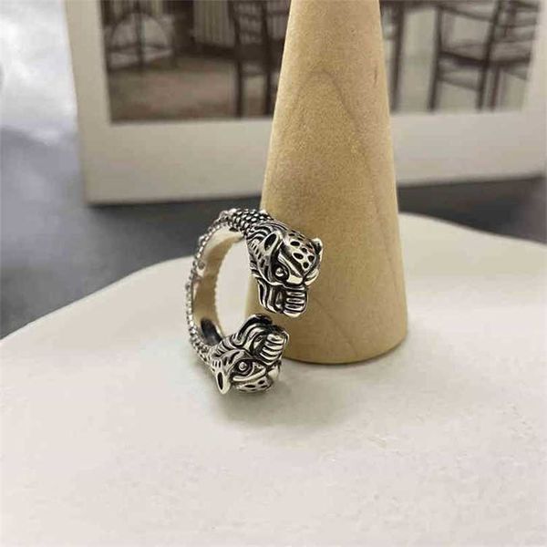 ring personalized tiger head open ring for men and women couple pair ring gift ring aging effect, Silver
ring personalized tiger head open ring for men and women couple pair ring gift ring aging effect, Silver