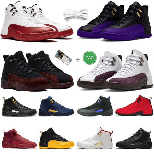 12 12s cherry mens basketball shoes sneakers snekaer a ma maniere x black white field purple taxi varsity red twist utility michigan men tra
12 12s cherry mens basketball shoes sneakers snekaer a ma maniere x black white field purple taxi varsity red twist utility michigan men tra