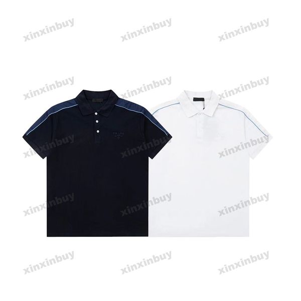 xinxinbuy men designer tee t shirt 23ss shoulder nylon panelled short sleeve cotton women blue black xs-2xl, Black;brown
xinxinbuy men designer tee t shirt 23ss shoulder nylon panelled short sleeve cotton women blue black xs-2xl, Black;brown