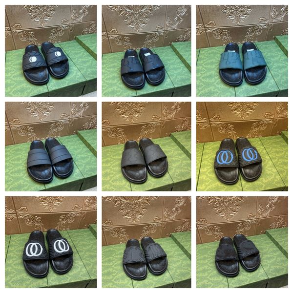 2023 summer men double g slipper leather mens pool slide slippers sandals designer red green lines causal non-slip slides summer flip flops, Black
2023 summer men double g slipper leather mens pool slide slippers sandals designer red green lines causal non-slip slides summer flip flops, Black