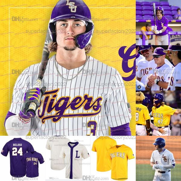 cuatom ncaa lsu tigers baseball jersey dylan crews brayden jobert tre morgan alex bregman white jake fraley gavin dugas kevin gausman collie, Blue;black
cuatom ncaa lsu tigers baseball jersey dylan crews brayden jobert tre morgan alex bregman white jake fraley gavin dugas kevin gausman collie, Blue;black
