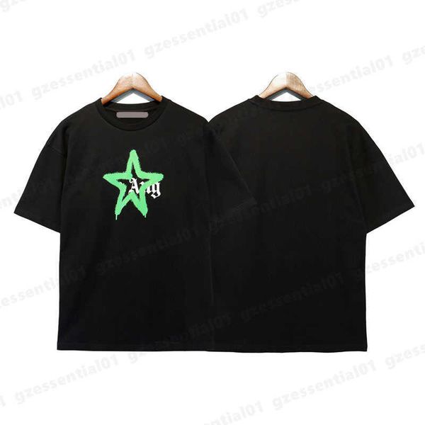 breathable cotton fabrics t shirt 23ss loose round neck five-pointed star printed short sleeve tshirts fashion hip hop sports designers shir, White;black
breathable cotton fabrics t shirt 23ss loose round neck five-pointed star printed short sleeve tshirts fashion hip hop sports designers shir, White;black