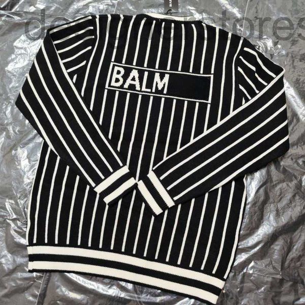 designer 22ss sweater mens balm embroidery stitcing sweatsirt man wool sweaters casual loose jacquard knit oversize women pullover coat v0mp, White;black
designer 22ss sweater mens balm embroidery stitcing sweatsirt man wool sweaters casual loose jacquard knit oversize women pullover coat v0mp, White;black