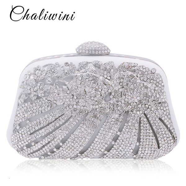 evening bags chaliwini metallic hollow out crystal floral women clutch bag bridal wedding rhinestones knucklebox purse handbag 230316
evening bags chaliwini metallic hollow out crystal floral women clutch bag bridal wedding rhinestones knucklebox purse handbag 230316
