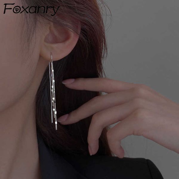 charm anry prevent allergy silver color drop earrings for women trendy elegant charming creative long tassel bride jewelry l230315, Golden
charm anry prevent allergy silver color drop earrings for women trendy elegant charming creative long tassel bride jewelry l230315, Golden