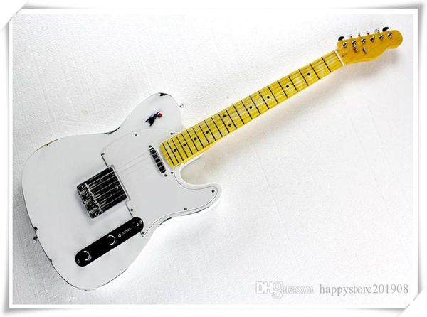 whole factory custom white retro body electric guitar with yellow neckmaple fingerboardwhite pickguard2 pickupscan be cust8714444
whole factory custom white retro body electric guitar with yellow neckmaple fingerboardwhite pickguard2 pickupscan be cust8714444