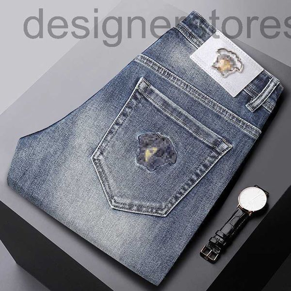 men's jeans designer specially new embroidered jeans men's slim waist elastic jnpf, Blue
men's jeans designer specially new embroidered jeans men's slim waist elastic jnpf, Blue