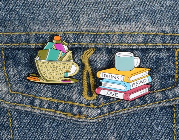 drink read love enamel pin books coffee custom brooch backpack clothes lapel pins cartoon badge reading jewelry gift for friends6763941, Blue
drink read love enamel pin books coffee custom brooch backpack clothes lapel pins cartoon badge reading jewelry gift for friends6763941, Blue