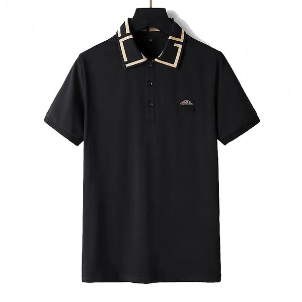 men's tee polo black and white color fashion casual business classic embroidered head brand 100 cotton street hip hop wear palm, White;black
men's tee polo black and white color fashion casual business classic embroidered head brand 100 cotton street hip hop wear palm, White;black