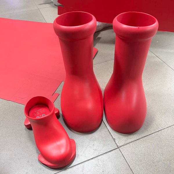 2023 designer big red boots mschf astro boy cartoon boot round heads booties rain thick bottom rainboot fashion men women waterproof rain sh, Black
2023 designer big red boots mschf astro boy cartoon boot round heads booties rain thick bottom rainboot fashion men women waterproof rain sh, Black