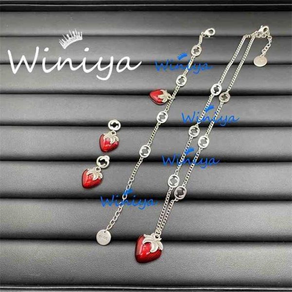 design necklace set strawberry set new letters simple necklace bracelet earrings fashion personality cute jewelry factory direct sales 70% o, Silver
design necklace set strawberry set new letters simple necklace bracelet earrings fashion personality cute jewelry factory direct sales 70% o, Silver