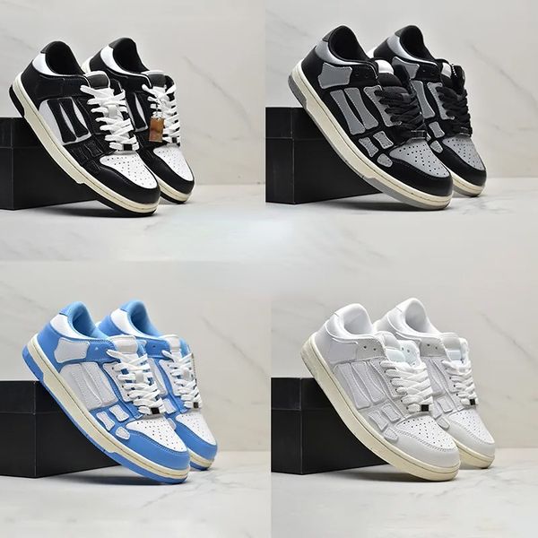 new skel-casual shoes skel low genuine leather sneaker designer mens spring shoe leather bones skeleton applique upper low-cut runner men wo, Black
new skel-casual shoes skel low genuine leather sneaker designer mens spring shoe leather bones skeleton applique upper low-cut runner men wo, Black