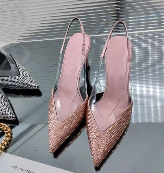 women dress shoes pump high heels slingback sandals pointy toe luxury rhinestone wedding party shoes silk genuine leather 35-40, Black
women dress shoes pump high heels slingback sandals pointy toe luxury rhinestone wedding party shoes silk genuine leather 35-40, Black