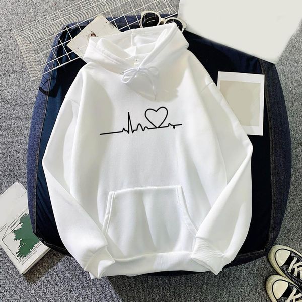 women's hoodies sweatshirts couple autumn hoodies heart print hooded sweatshirt women's spring long-sleeved lazy style loose hoode, Black
women's hoodies sweatshirts couple autumn hoodies heart print hooded sweatshirt women's spring long-sleeved lazy style loose hoode, Black