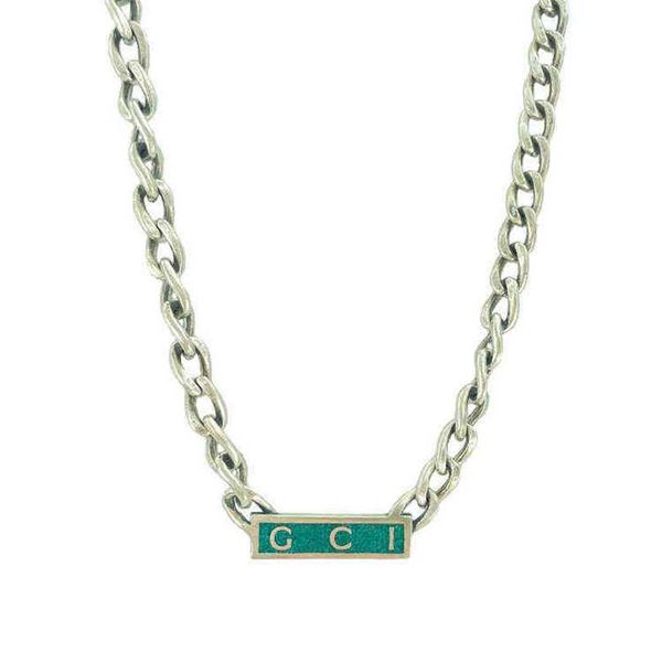 design necklace set silver enamel green pendant bar rectangular men and women noble temperament necklace version factory direct sales 70% of
design necklace set silver enamel green pendant bar rectangular men and women noble temperament necklace version factory direct sales 70% of