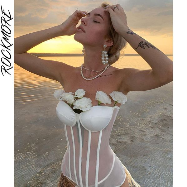 women's tanks camis rockmore mesh see through tube corset woman back lace up club party crop white slim wrap streetwear black goth 2303 
women's tanks camis rockmore mesh see through tube corset woman back lace up club party crop white slim wrap streetwear black goth 2303