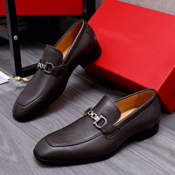 2023 mens designer dress shoes gentlemen fashion genuine leather business oxfords male brand walking casual comfort loafers size 38-44, Black
2023 mens designer dress shoes gentlemen fashion genuine leather business oxfords male brand walking casual comfort loafers size 38-44, Black