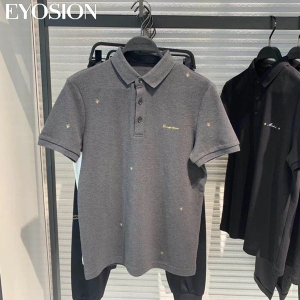 men's polos men's polo shirt summer embroidery slim breathable sport large size comfortable short sleeve brand 230316, White;black
men's polos men's polo shirt summer embroidery slim breathable sport large size comfortable short sleeve brand 230316, White;black