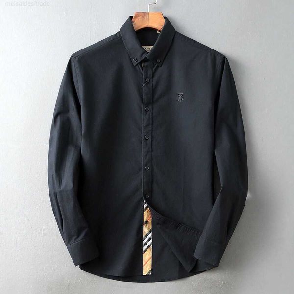 bburbry luxury designer shirt highgrade men's british style new trend casual light luxury embroidery chest standard pure cotton color s, White;black
bburbry luxury designer shirt highgrade men's british style new trend casual light luxury embroidery chest standard pure cotton color s, White;black