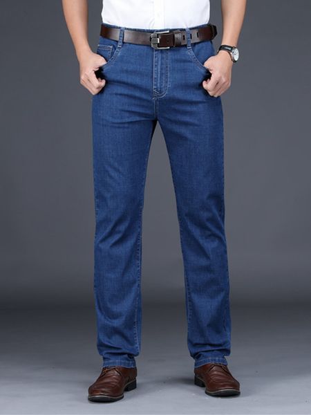 men's jeans classic style men's black blue regular fit jeans business casual stretch denim pants male brand trousers 230316
men's jeans classic style men's black blue regular fit jeans business casual stretch denim pants male brand trousers 230316