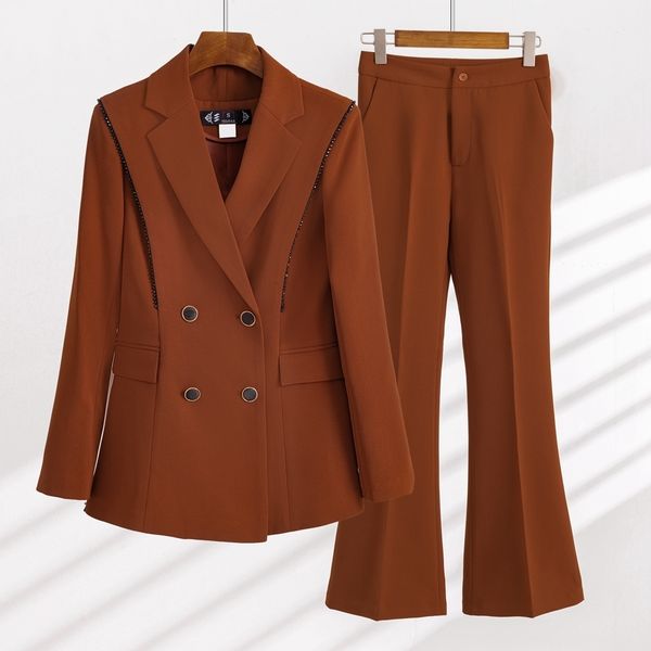 women's suits blazers autumn winter formal ladies coffee blazer women business suits with sets work wear office uniform 5xl size pants, White;black
women's suits blazers autumn winter formal ladies coffee blazer women business suits with sets work wear office uniform 5xl size pants, White;black