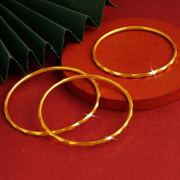 3mm thin women bangle bracelet real 18k yellow gold filled classic fashion simple style jewelry gift (3pcs), Black
3mm thin women bangle bracelet real 18k yellow gold filled classic fashion simple style jewelry gift (3pcs), Black