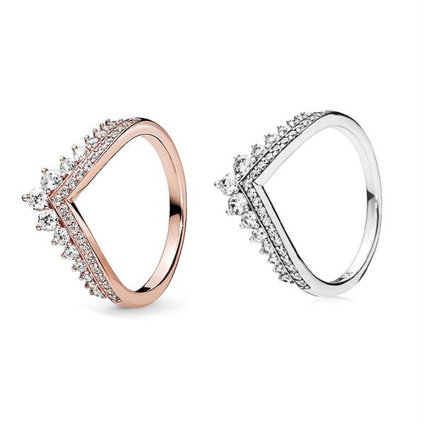 2019 new princess wish ring for pandora 925 sterling silver with cz diamond rose gold charm ladies ring256w, Slivery;golden
2019 new princess wish ring for pandora 925 sterling silver with cz diamond rose gold charm ladies ring256w, Slivery;golden