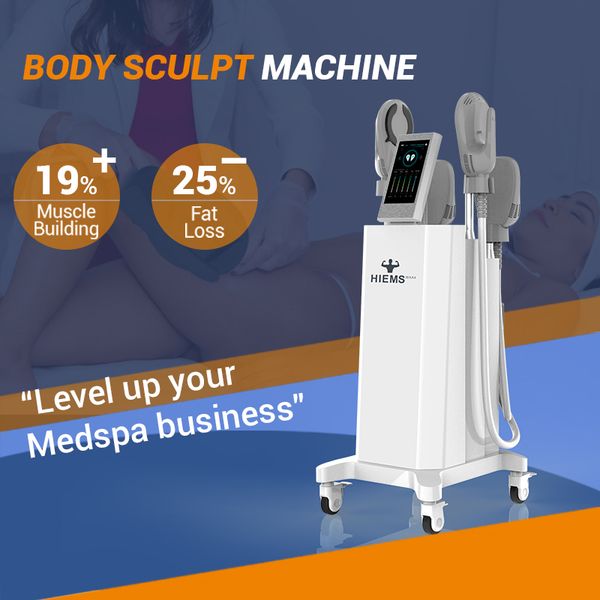 ems machine emslim hiemt body sculpting muscle stimulator electromagnetic equipment 4 handle rf
ems machine emslim hiemt body sculpting muscle stimulator electromagnetic equipment 4 handle rf