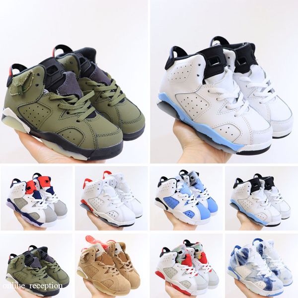 2023 children 6 basketball shoes for girls retro infrared carmine 6s unc toro hare oreo maroon youth sports sneakers kids size eu28-35, Black
2023 children 6 basketball shoes for girls retro infrared carmine 6s unc toro hare oreo maroon youth sports sneakers kids size eu28-35, Black