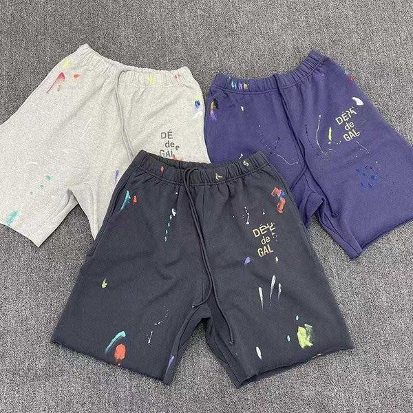 shorts designer galleryes depts 20ss color ink splashing hand-painted graffiti men's and women's sports capristoep, White;black
shorts designer galleryes depts 20ss color ink splashing hand-painted graffiti men's and women's sports capristoep, White;black