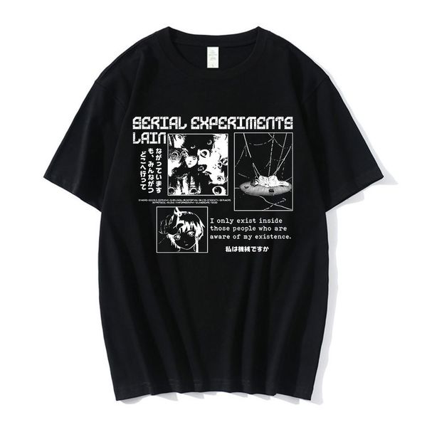 mens tshirts serial experiments lain anime tshirt japanese manga harajuku tee shirt ullzang cartoon funny short sleeve t shirts 230316, White;black
mens tshirts serial experiments lain anime tshirt japanese manga harajuku tee shirt ullzang cartoon funny short sleeve t shirts 230316, White;black