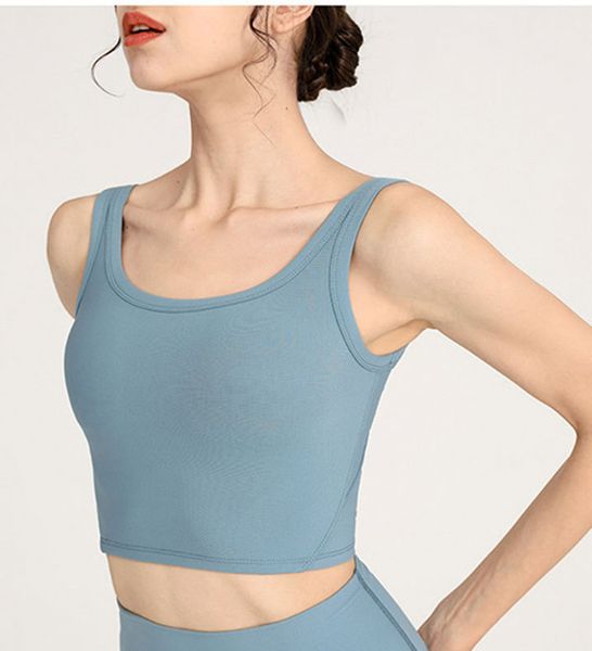 women ribber fitness bra crew neck fintness tank vest solid workout breathble shockproof female
women ribber fitness bra crew neck fintness tank vest solid workout breathble shockproof female