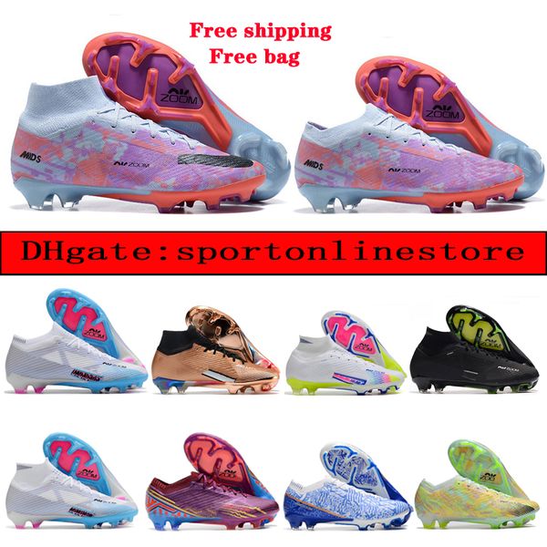 gift bag quality soccer boots zoom mercurial vapores 15 mds elite fg acc football shoes mens leather outdoor ronaldo mbappe strong soccer cl, Black
gift bag quality soccer boots zoom mercurial vapores 15 mds elite fg acc football shoes mens leather outdoor ronaldo mbappe strong soccer cl, Black