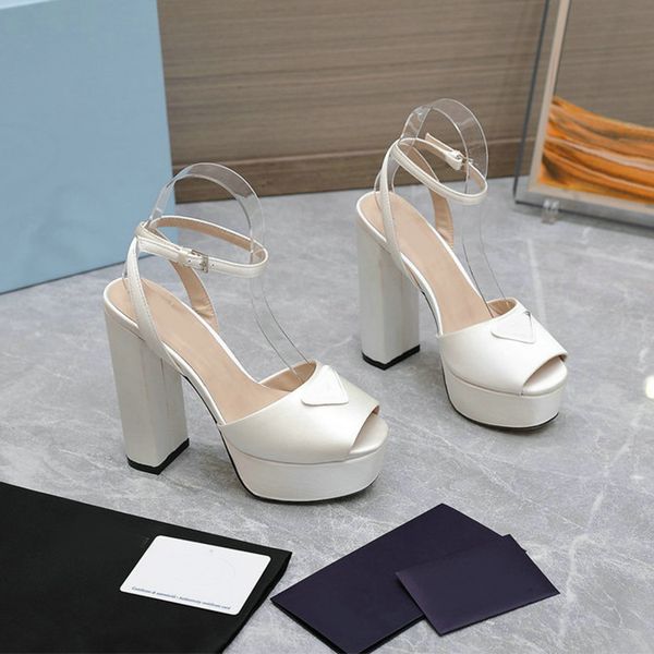 p* womens silk sheepskin high platform spring summer shoes sandal block heel closed toe ankle strap, Black
p* womens silk sheepskin high platform spring summer shoes sandal block heel closed toe ankle strap, Black