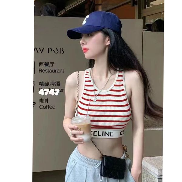 2023 summer women's vest luxury camis designer luxury brand clothes mens vest with motionpure cotton t-shirt knitwear loose, White
2023 summer women's vest luxury camis designer luxury brand clothes mens vest with motionpure cotton t-shirt knitwear loose, White