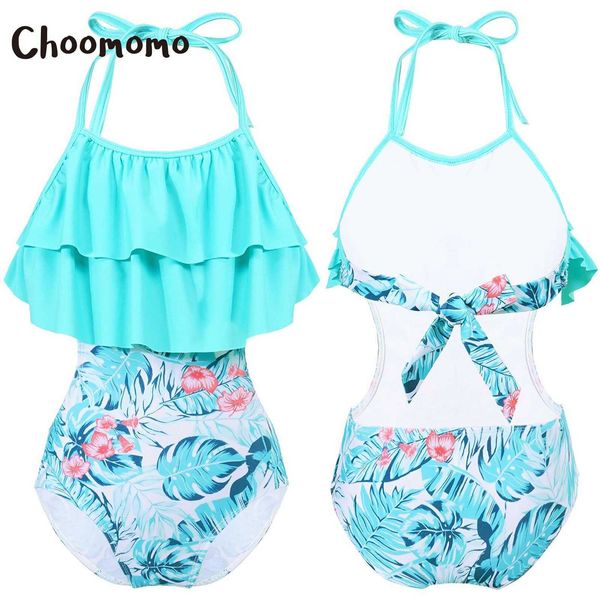 one-pieces choomomo kids girls mint green floral print halter swimwear jumpsuit sleeveless open back cutouts flounce bathing suit beachwear, Black
one-pieces choomomo kids girls mint green floral print halter swimwear jumpsuit sleeveless open back cutouts flounce bathing suit beachwear, Black
