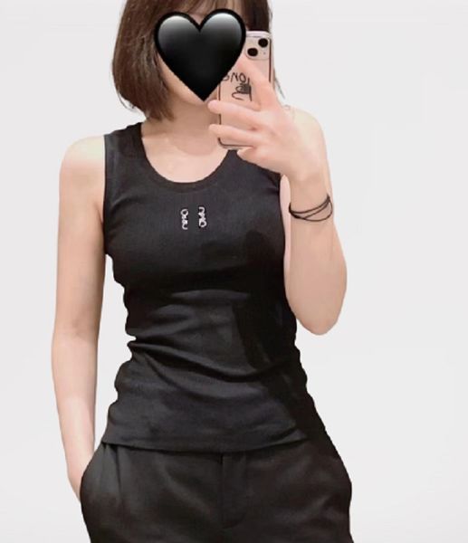women's tanks camis anagram-embroidered tank shorts designer yoga suit knitted vest sleeveless sportwear fitness sports mini outfits el, White
women's tanks camis anagram-embroidered tank shorts designer yoga suit knitted vest sleeveless sportwear fitness sports mini outfits el, White