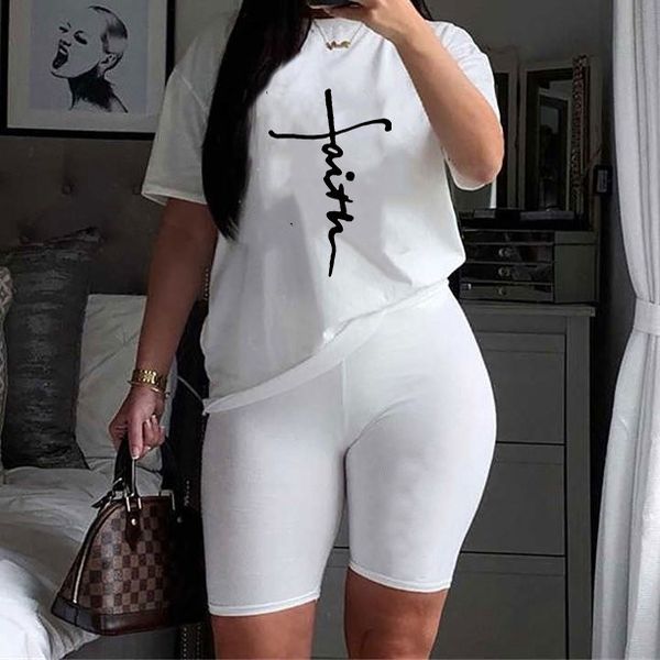 women's two piece pants summer plus size women's fashion positioning printing suit casual two-piece short-sleeved o-neck shorts tw, White
women's two piece pants summer plus size women's fashion positioning printing suit casual two-piece short-sleeved o-neck shorts tw, White
