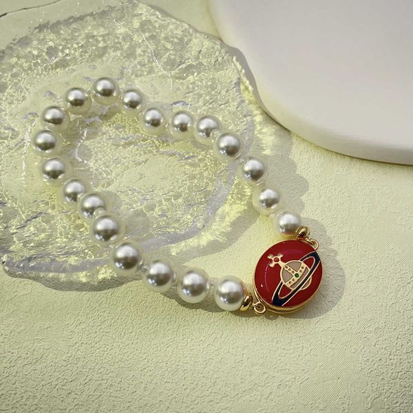 empress dowager pearl bracelet girl ins small design sense versatile temperament saturn pendant handwear, Black
empress dowager pearl bracelet girl ins small design sense versatile temperament saturn pendant handwear, Black
