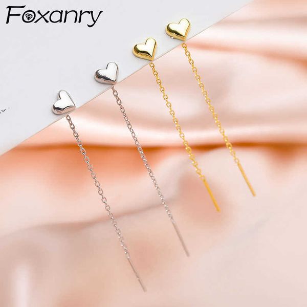 charm anry prevent allergy silver color earrings for women new trendy elegant love heart tassel party jewelry birthday gift l230315, Golden
charm anry prevent allergy silver color earrings for women new trendy elegant love heart tassel party jewelry birthday gift l230315, Golden