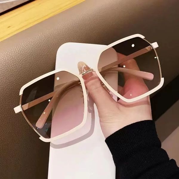 sunglasses women luxury square for men oversized white tea original brand design sun glasses female fashion shades eyewear, White;black
sunglasses women luxury square for men oversized white tea original brand design sun glasses female fashion shades eyewear, White;black
