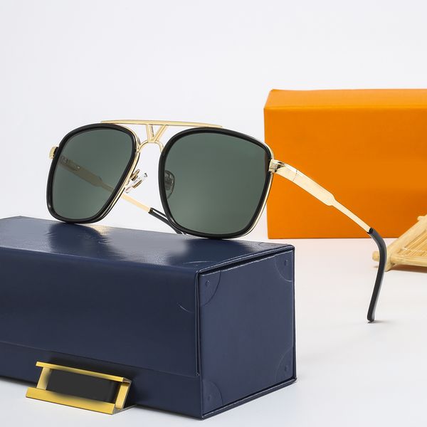 Fashion Pilot Mens Sunglasses for Women Round Rectangle Double Bridge Metal Frame High Quality UV Protection Glass Lenses Luxury Designer Brand Eyewear
Fashion Pilot Mens Sunglasses for Women Round Rectangle Double Bridge Metal Frame High Quality UV Protection Glass Lenses Luxury Designer Brand Eyewear
